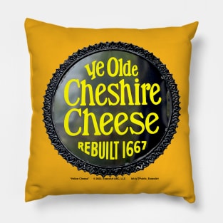 Yellow Cheese Pillow