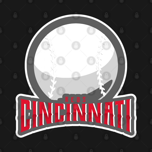 Cincinnati Reds by Jennigan Prints