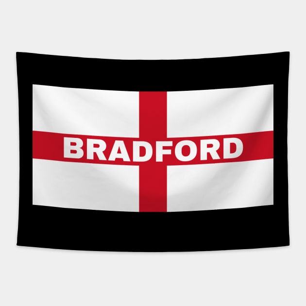 Bradford City in English Flag Tapestry by aybe7elf