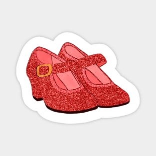 Red Magic Shoes Magnet