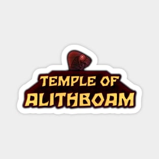 Temple of Alithboam Magnet