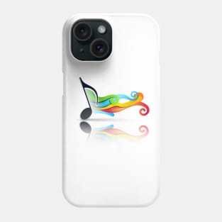 Colorful Music Note Phone Case