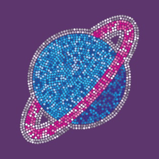 Sequins Planet T-Shirt