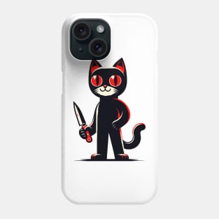 Killer cat Phone Case