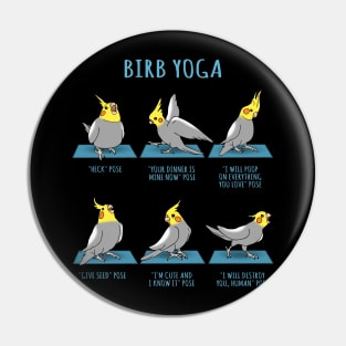 Cockatiel Yoga Poses Pin