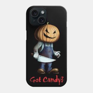 Pumpkin Kid Got Candy Halloween Design Phone Case