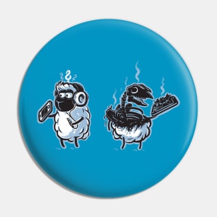 Confused sheeps Pin