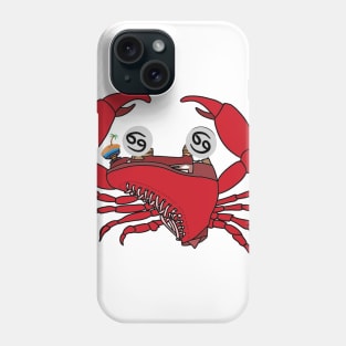 Cancer Roller Skate Crab Phone Case