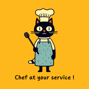 Chef at Your Service T-Shirt