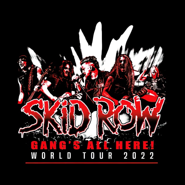 Skid Row GAH World Tour Merch 2023 by rnstcarver