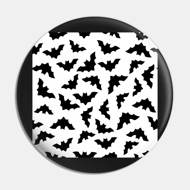 Flying bats Pin by katerinamk