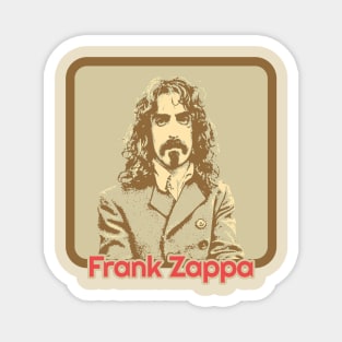 frank zappa - vintae retro Magnet