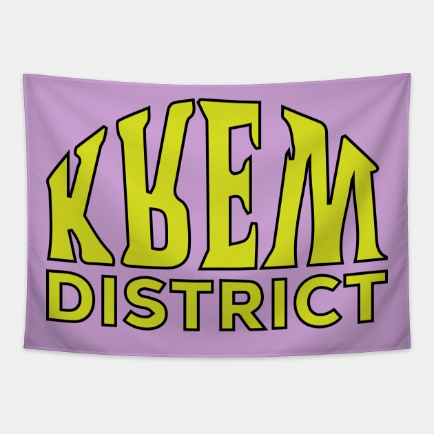 Krew District Tapestry by Infilife