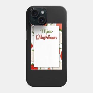 Strawberry Ojibwe Birthday Card Phone Case