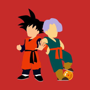 Little Saiyans minimalist T-Shirt