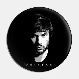 Orelsan - Black and White Pin