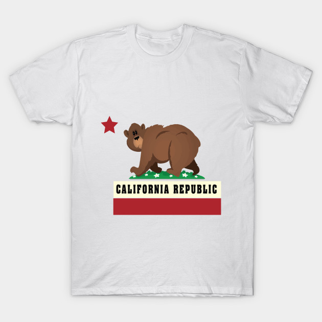 California Republic California Republic T Shirt Teepublic