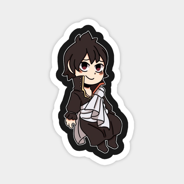 Chibi Zeref Magnet by Dragnoodles