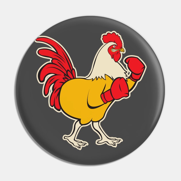 CluckFight Pin by stayfrostybro