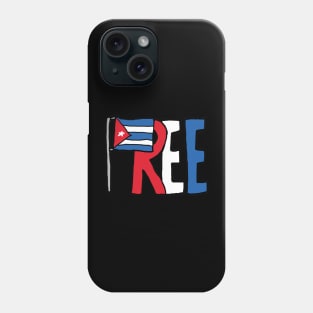 Free Cuba Phone Case