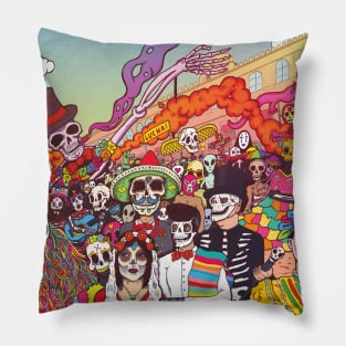 Dia de los Muertos Pillow