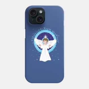 Xmas Carol, King of Angels Phone Case