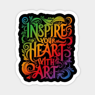 Inspire Your Heart with Art Day – January Magnet