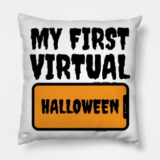 My First Virtual Halloween Pillow