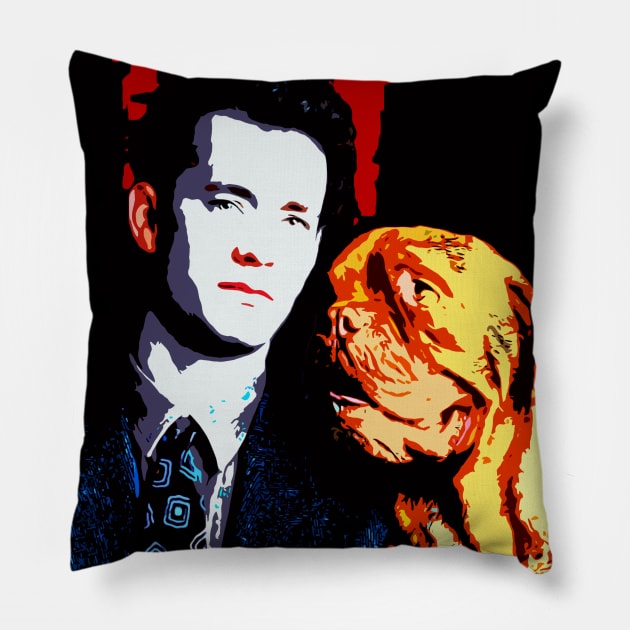 turner and hooch Pillow by oryan80