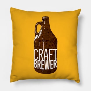 Craft Brewer Growler Pillow