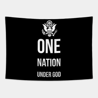 One nation under god - patriot Tapestry