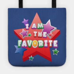 I am the Favorite _Colorful Tote