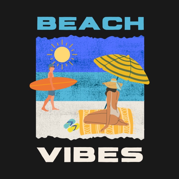 beach vibes by HyzoArt