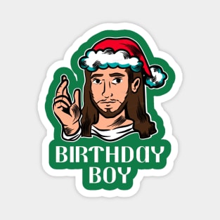 Christmas Birthday Boy Magnet