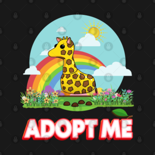 Download Adopt Me Funny Giraffe - Adopt Me - T-Shirt | TeePublic