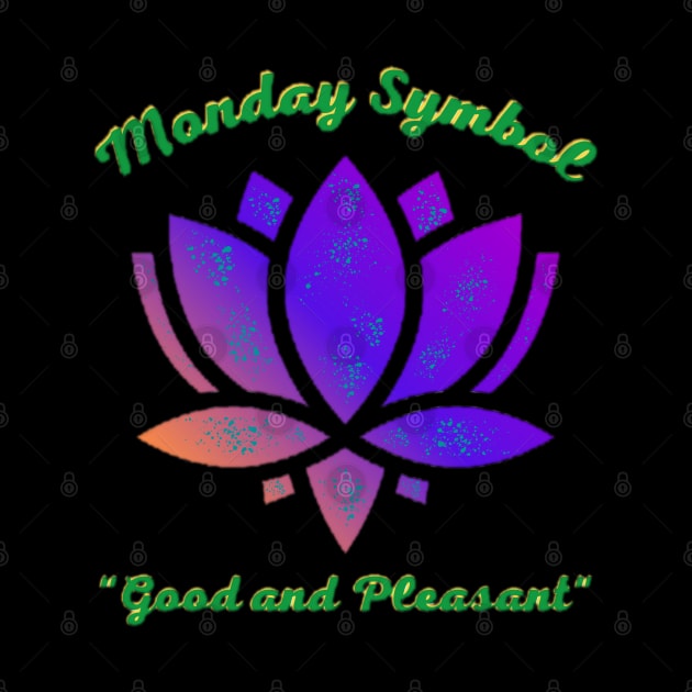 Monday symbol and a positive meaning by Virtual Designs18