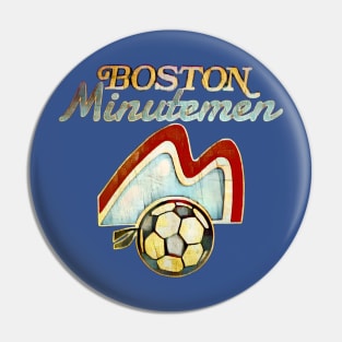 Boston Minutemen Soccer Pin