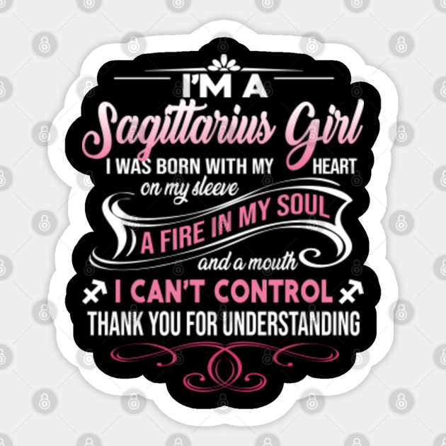 I'm Sagittarius Girl Perfect gift Born In Sagittarius ...