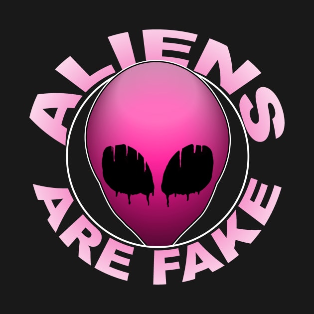 Fake Aliens (Pink) by GlueHed