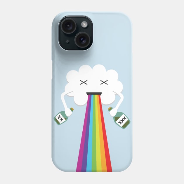 Drunk Cloud Phone Case by ClarkStreetPress