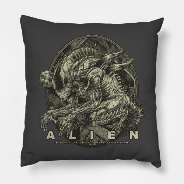 The Xenomorph 1979 Pillow by JCD666