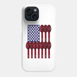 US Open tennis flag Phone Case