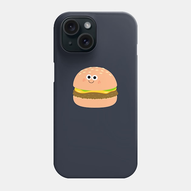 Burger Time! Phone Case by realdavemcmahon