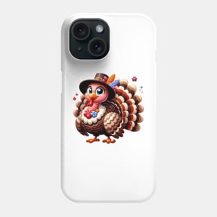 Cute Turkey Pilgrim Phone Case