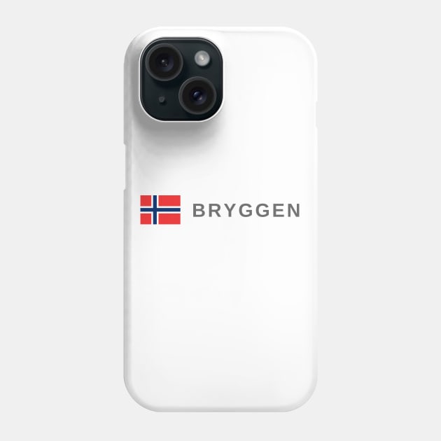 Bryggen Bergen Norway Phone Case by tshirtsnorway