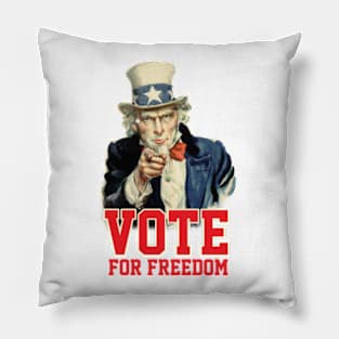 Vote For Freedom Pillow