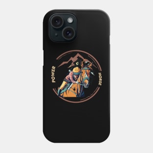 Horse Power Horseback Riding Gifts Phone Case