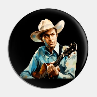 Hank Williams JR Pin