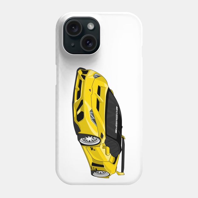 lamborghini huracan GOLD Phone Case by VENZ0LIC