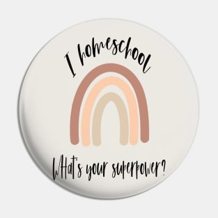 I homeschool whats your superpower Pin